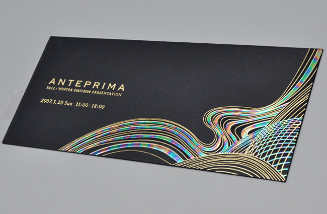 作品イメージ ANTEPRIMA FW07 Milano Collection Invitation kit-01