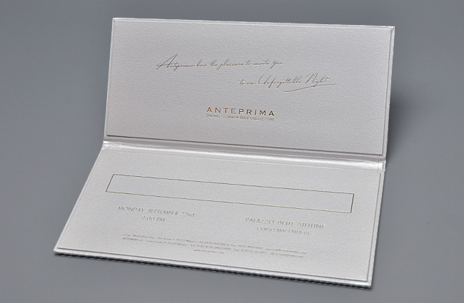 作品イメージ ANTEPRIMA SS09 Milano Collection Invitation kit-01